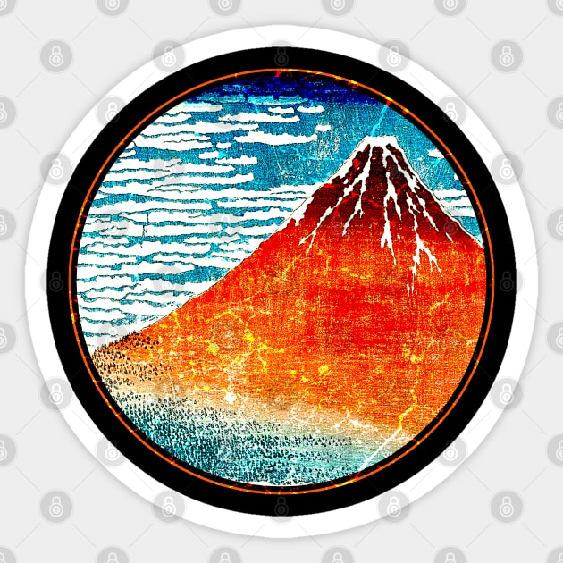 Mount Fuji Japan Sticker by Mila46